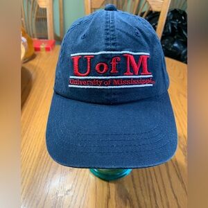 Vintage University of Mississippi fitted hat.